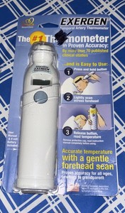 NEW In Package Exergen Smart Glow Temporal Artery Thermometer TAT-2000C