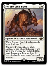 Fortune, Loyal Steed #12 (NM) Thunder Junction OTJ Magic MTG