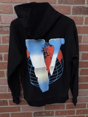 Vlone x Juice WRLD Black Pullover Hoodie 999 Wold Size (M
