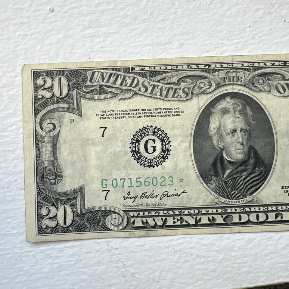 $20 1950 Chicago Star Note - Image 3 of 4