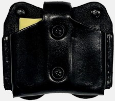 DeSantis Double Magazine Leather Pouch Pistol Holder Double Mag Pouch M