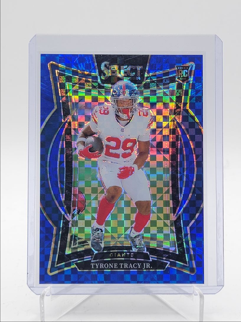 TYRONE TRACY JR. 2024 SELECT CONCOURSE ROOKIE BLUE PRIZM RC /249 Q4600