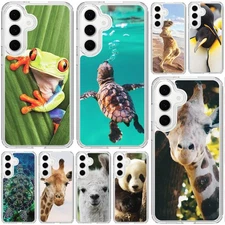 For Samsung Galaxy S25 FE/S24 FE/S23 FE Shockproof Bumper Case Cover+Glass-CTE
