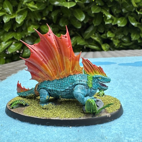 Spawn of Chotec & 2 skink skinks Warhammer Seraphon Well Painted - Picture 3 of 9