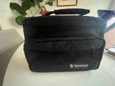 Samsonite Small Padded Camera Case Bag With Shoulder Crossbody Strap, Open Box