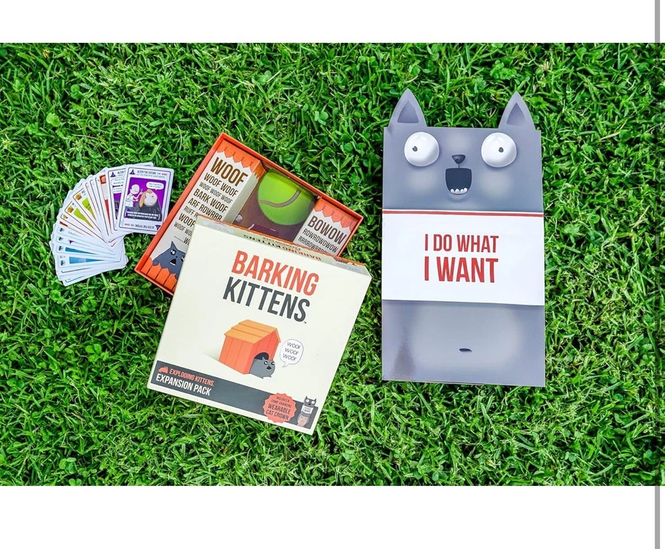 Barking Kittens, Exploding Kittens Expansion Pack #3 2020 Brand New Sealed (ST*) - Image 2 of 4