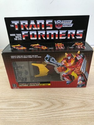 Hasbro Transformers HOT ROD Vintage G1 Reissue 2018 Walmart Exclusive