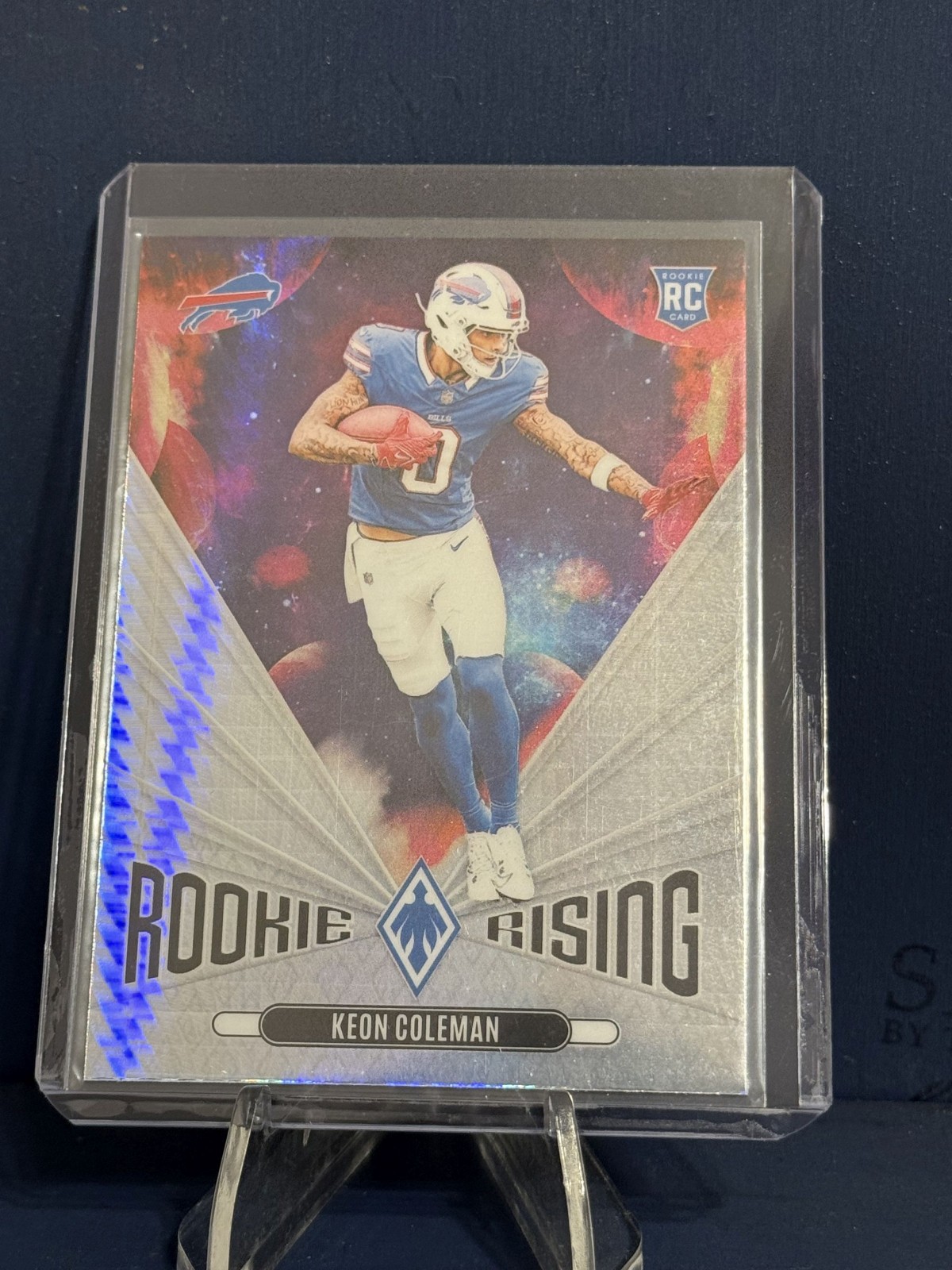 2024 Panini Phoenix -Keon Coleman Rookie Rising Hyper #RR-KCN (RC) Buffalo Bills