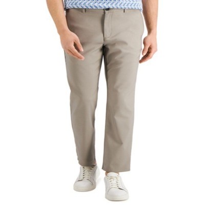 NWT Alfani Mens Wallstreet Gray Comfort Waistband Stretch Tech Pants Size 32x30