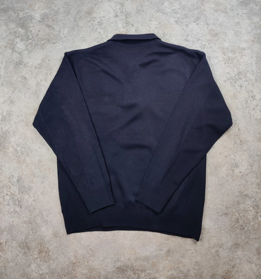 Sweat 1/4 zip Paul & Shark Yachting Made in Italy / XL / 100% coton poche navy - Photo 3/4