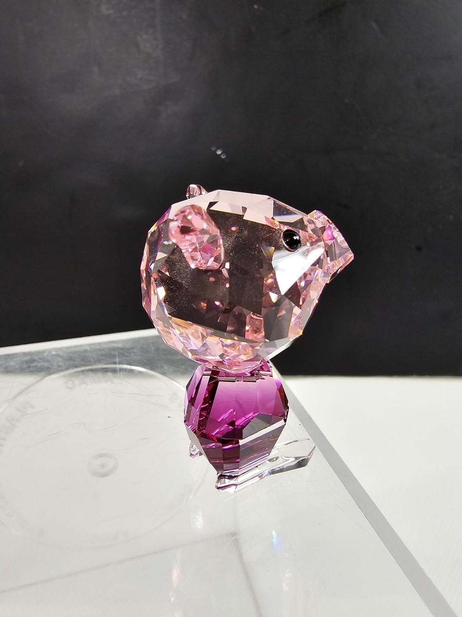Swarovski 1143381 Emoti Love Pink Pig Crystal Figurine Lovlots