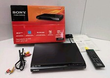 Sony DVP-SR210P DVD Player with Progressive Scan Remote Manual Box Cables