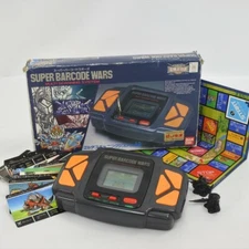 SUPER BARCODE WARS Bandai SD Gundam Multi Scanning Handheld Console Boxed 2301