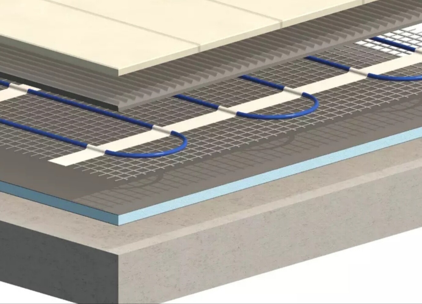 Electric underfloor heating Mat Kit 150w Mesh mat Systems all sizes