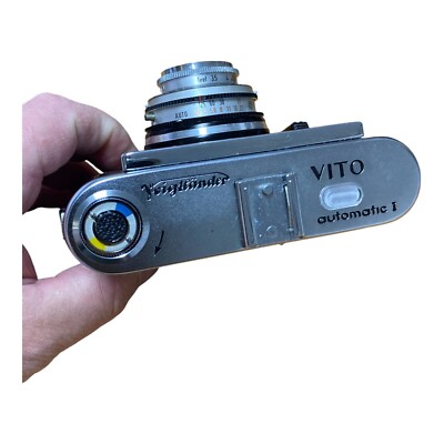 Vintage Voigtlander Vito Automatic I Camera 50mm F/2.8 Lanthar