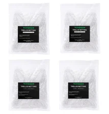 VIVOSUN 15/30ft Heavy Duty Trellis Netting Polyester Grow Net for Plant Climbing