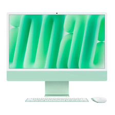 Apple iMac 24" All-in-One M4 chip 8 Core GPU/CPU 16GB RAM 256GB SSD MWUE3LL/A