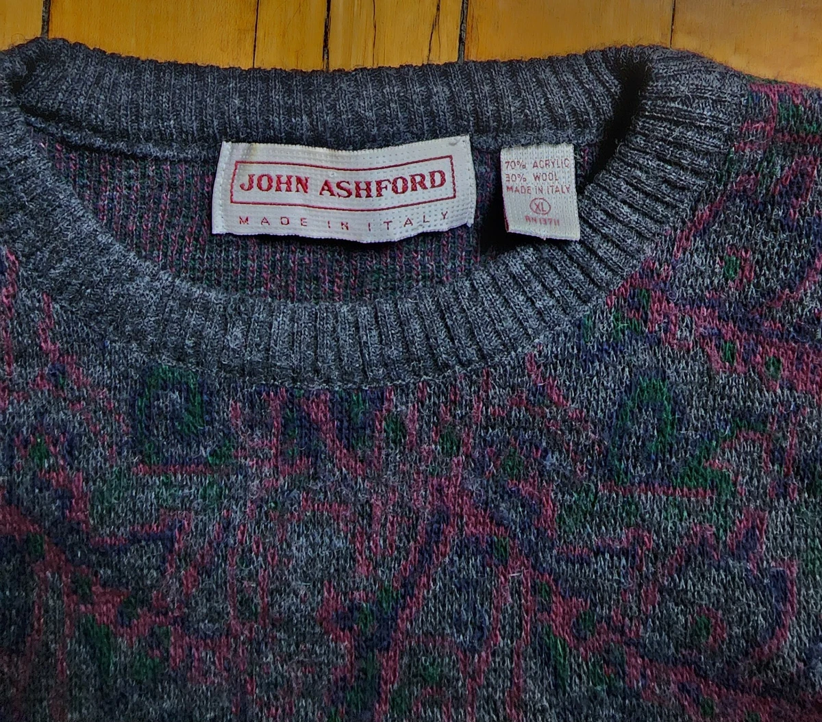 John ashford sweater best sale vintage