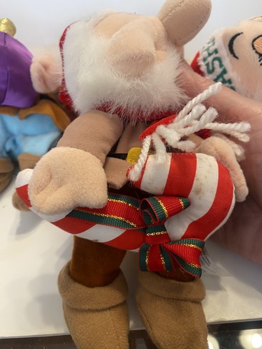 Disney Bean Bag Plush Snow White & Seven dwarfs Christmas set - Picture 13 of 19