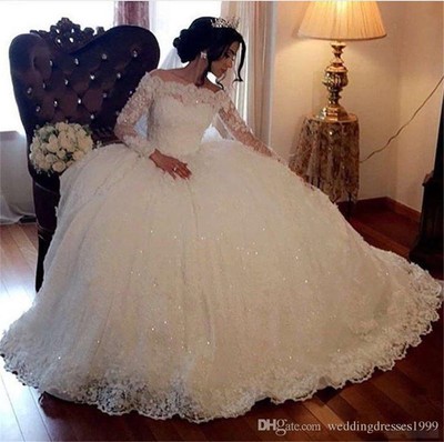 long bridal frocks