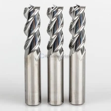 YG1 28573-3 | 3 Pcs 1/4" Alu-Power 3 Flute Regular Carbide End Mill