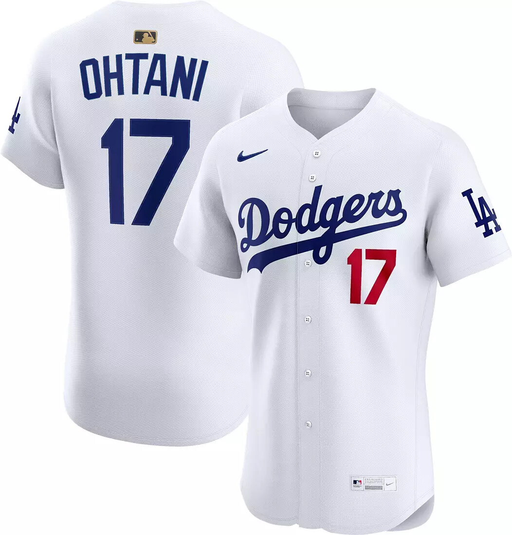 ゴールド】Dodgers Ohtani ユニフォーム 17番 ゴールドレア】Dodgers