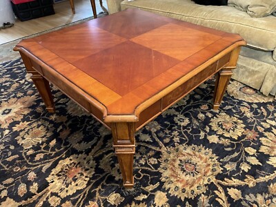 Mid-Century Square Wood Coffee Table | eBay