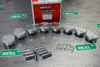 Manley Platinum Series Pistons 5.0 Gen 1&2 Coyote Flat Top Bore 3.640'' CR 10.0:1