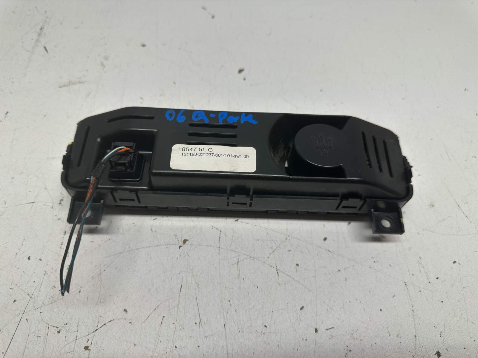 P20728 2003-2008 Maserati Quattroporte M139 AC Heater Control Switch 131193 OEM