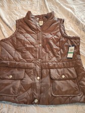 Ladies Izod Pebblestone Puffy Vest. Sz
