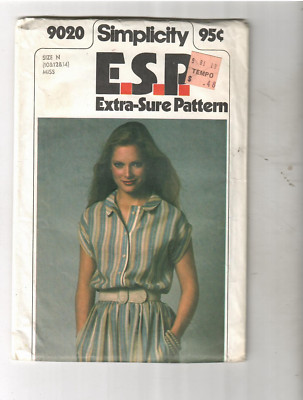 SIMPLICITY - #9020 - cut - Misses' Dress - 15 pieces