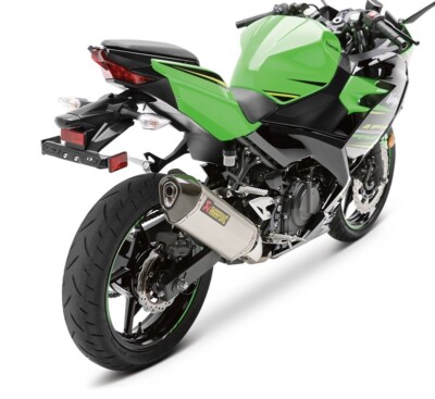 naka00 Akrapovic Slip-On Exhaust 124878 Ninja 400 ABS Z400 KRT 2018