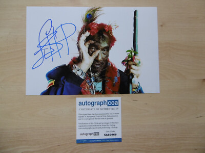 Lee ''Scratch'' Perry Reggae Original Autogramm signed 20x30 cm Bild ACOA