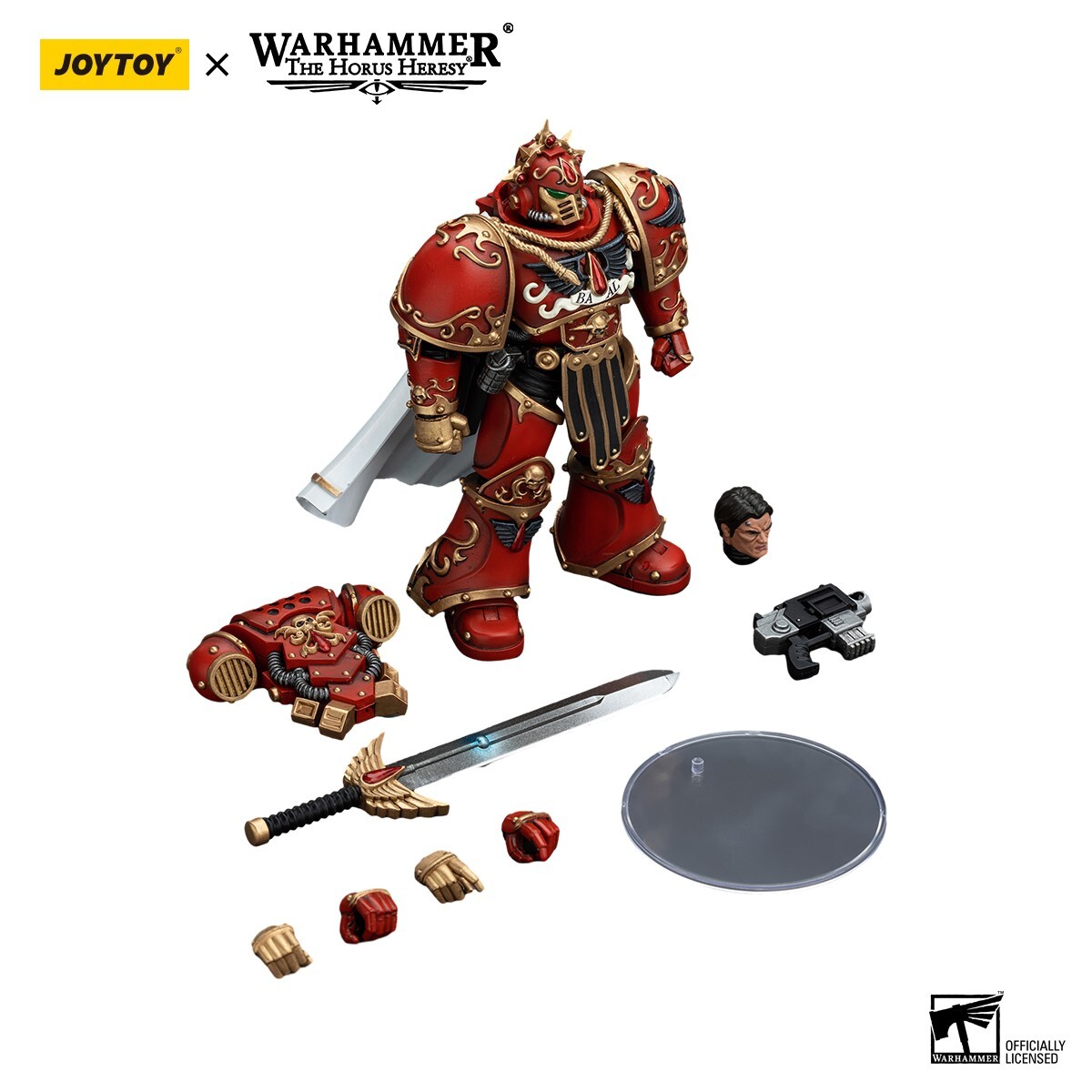 JOYTOY 1/18 JT00225 Blood Angels Legion Praetor Action Figure with