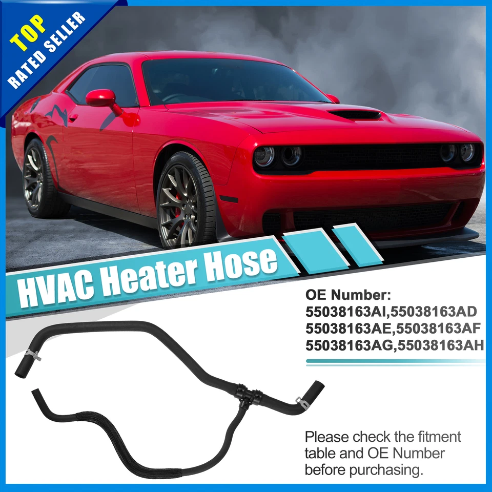 Pacote com 1 mangueira aquecedor Dodge Charger 2011-2021 nº 55038163AI - Imagem 2 de 4