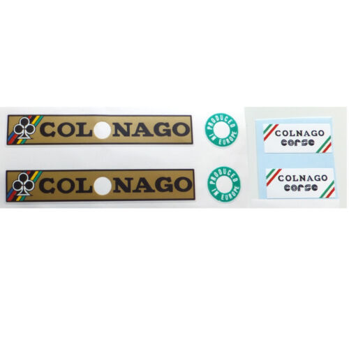 Autocollant Tube Supérieur Colnago 50e Anniversaire - Vintage Années 90 - Neuf - Décoration Vélo De Collection