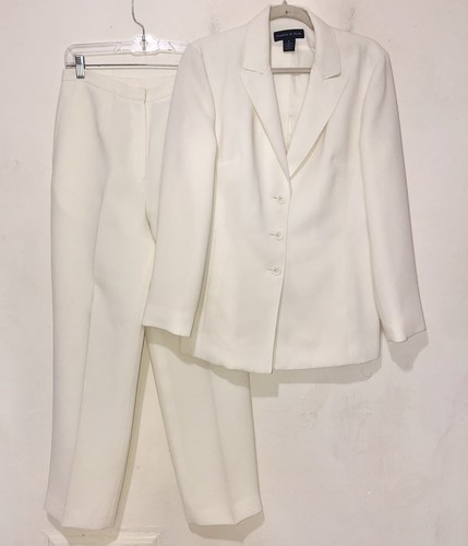 Vintage 80's 2 picece Lined ivory pant 
