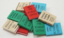 Dollhouse Miniatures 1:12 Scale Books/12, Small with Printed Covers IM65773