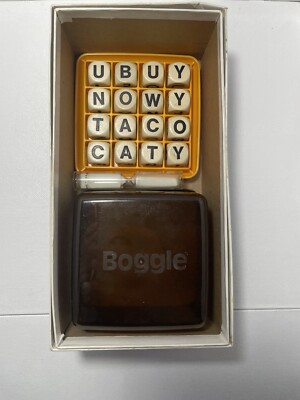 Vintage 1976 Boggle Game Parker Brothers | eBay