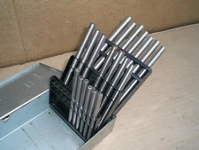 Letter drill blanks in Radnor index      incomplete