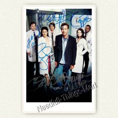 Dr. House -  Cast - Hugh Laurie, Omar Epps, Jesse Spencer  Autogrammfoto [A03] 