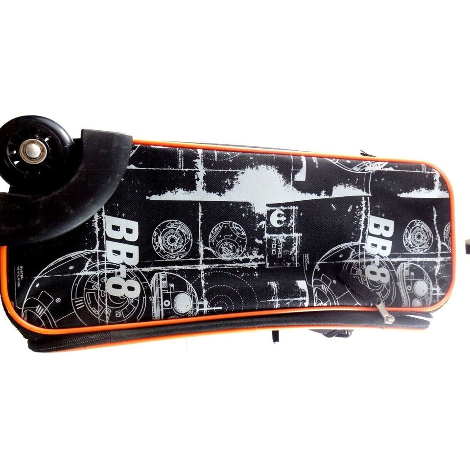 Star Wars BB 8 Disney Store Kids Soft Side Rolling Travel Luggage