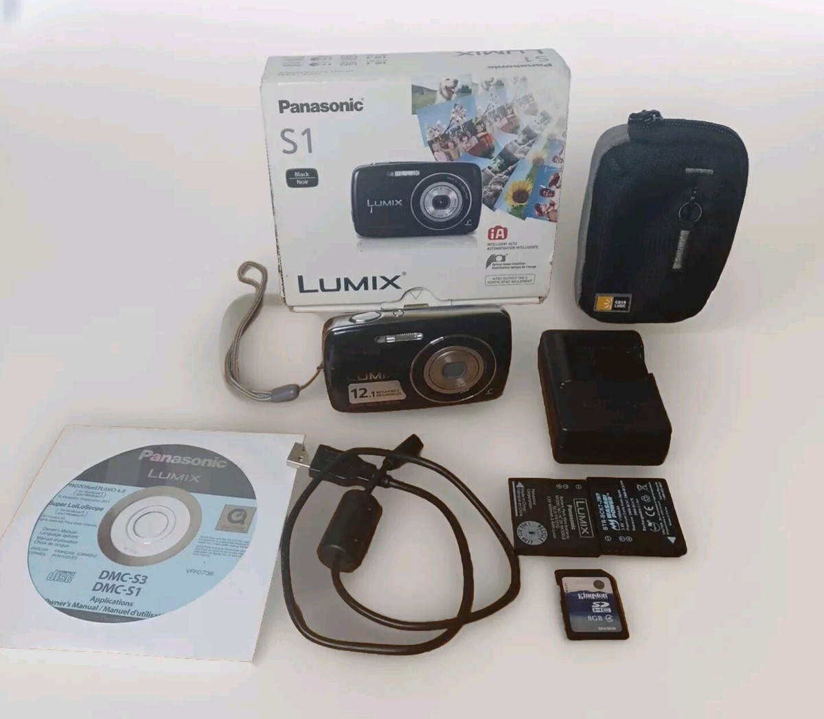 Panasonic Lumix DMC-S1 Digital Camera 4x Optical Zoom  Tested