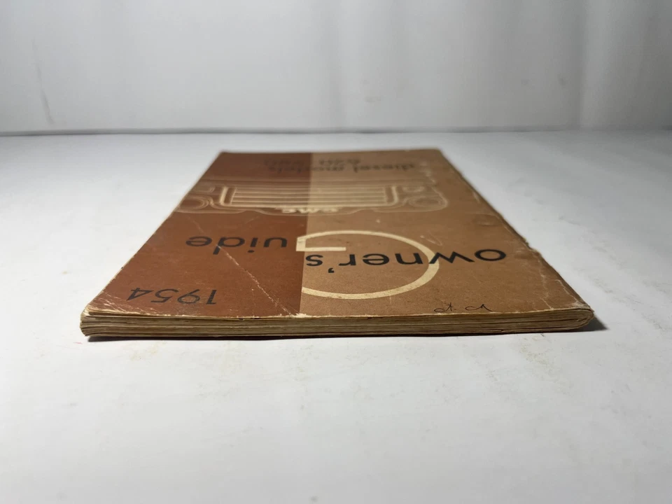OWNER'S GUIDE GMC DIESEL MODELS 620-980 - USO E MANUTENZIONE 1954 GENERAL MOTORS - Immagine 3 di 4