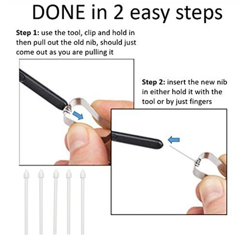 Pour Samsung Galaxy Note20 Ultra Touch stylet S stylet de remplacement conseils/pièces de rechange - Photo 3 sur 17