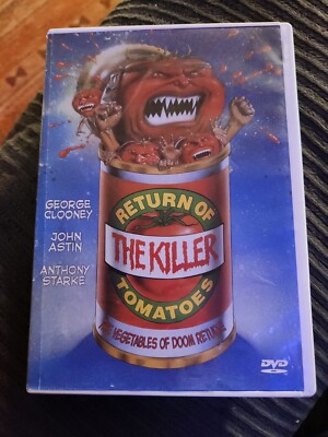 Return of the Killer Tomatoes DVD, John Astin - George Clooney