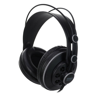 Superlux HD681 Stereo Kopfhörer Schwarz Grau mit Zubehör 6.3 mm Adapter Neu