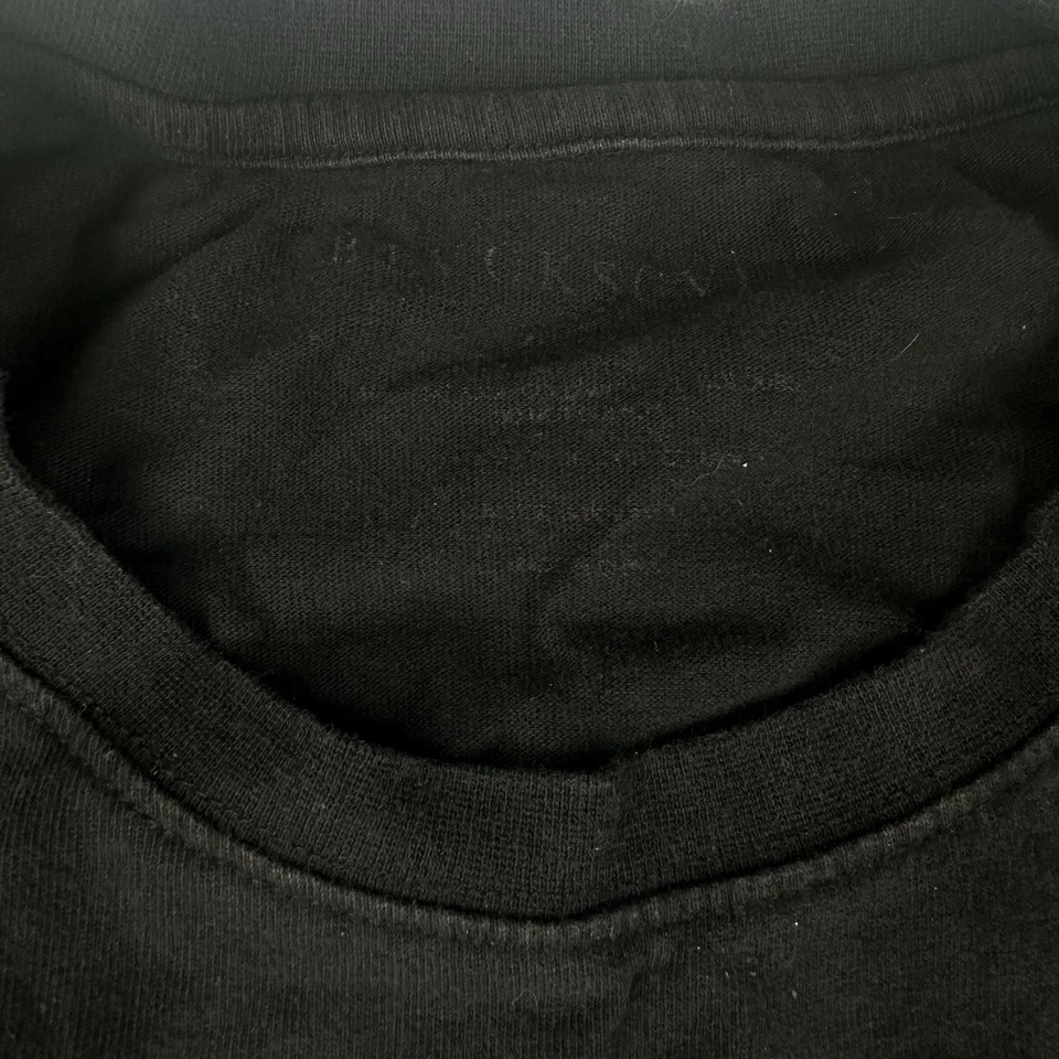 Black Scale Graphic Tshirt Mens 2XL Black Crew Skate Street USA Tee Front Back - image 3 of 4