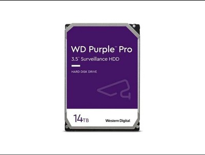 WD Purple Pro Surveillance Internal Hard Drive HDD - SATA 6 Gb/s 512 MB Cache