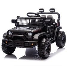 24V Kids Ride on Car W/Parents Control,Four-wheel suspension,2WD,Power display